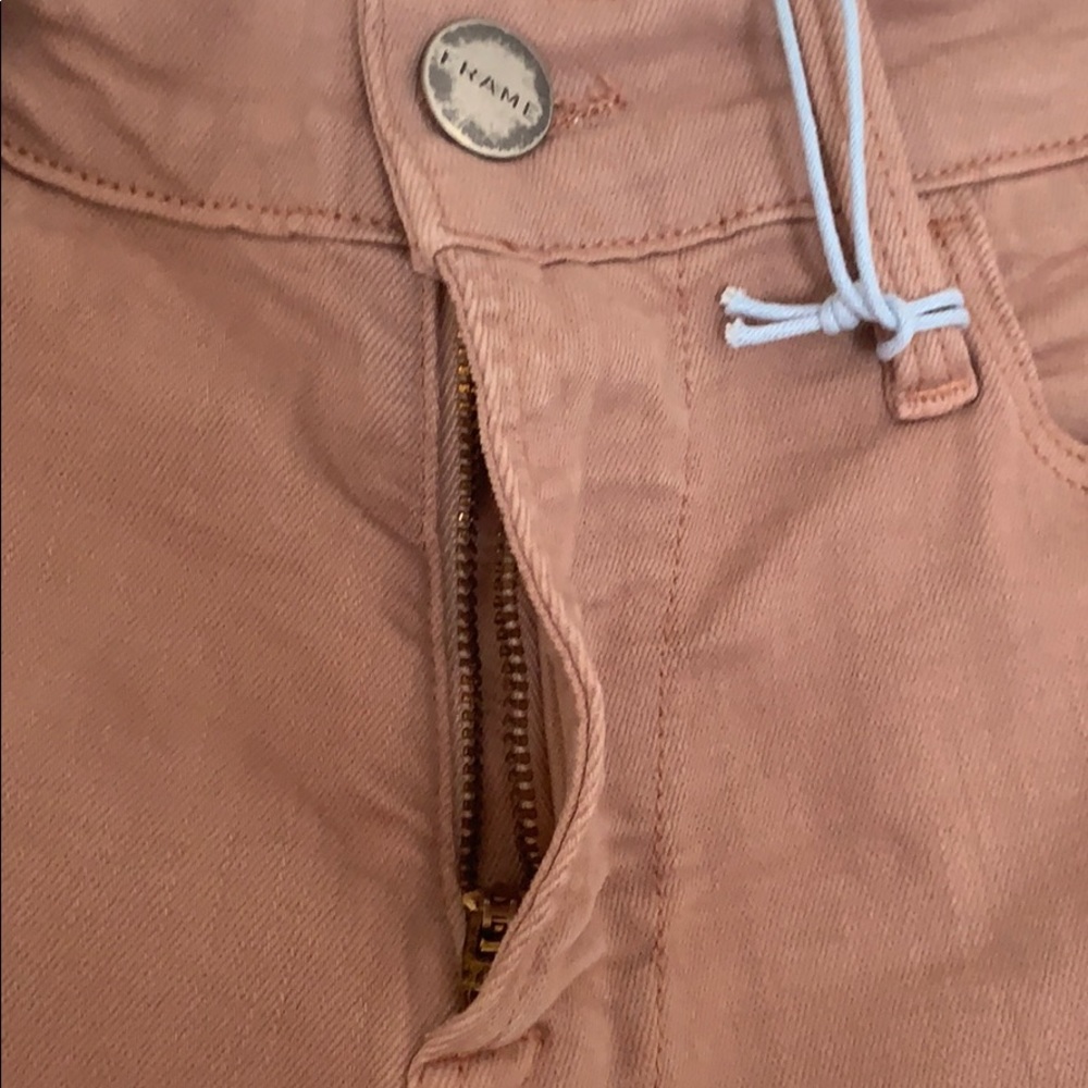 Frame Le High Skinny Jeans in Dusty Rose Size 26 - Picture 10 of 12